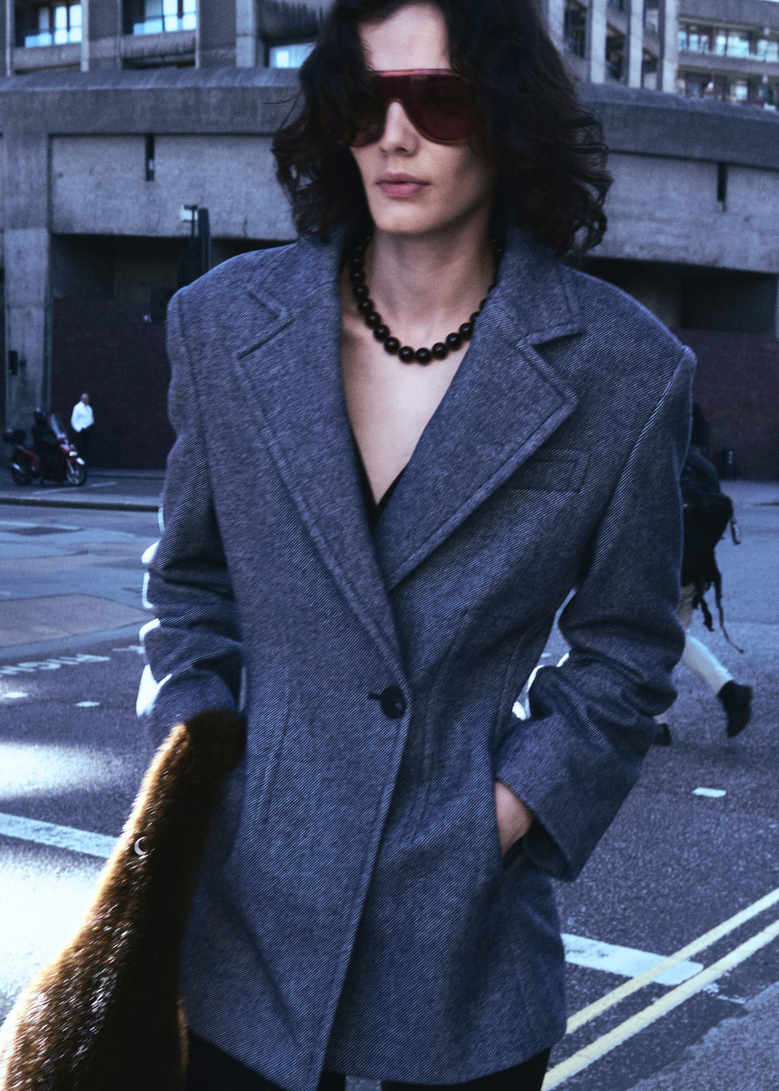 Fitted Shoulder-Pad Blazer | & Other Stories UK