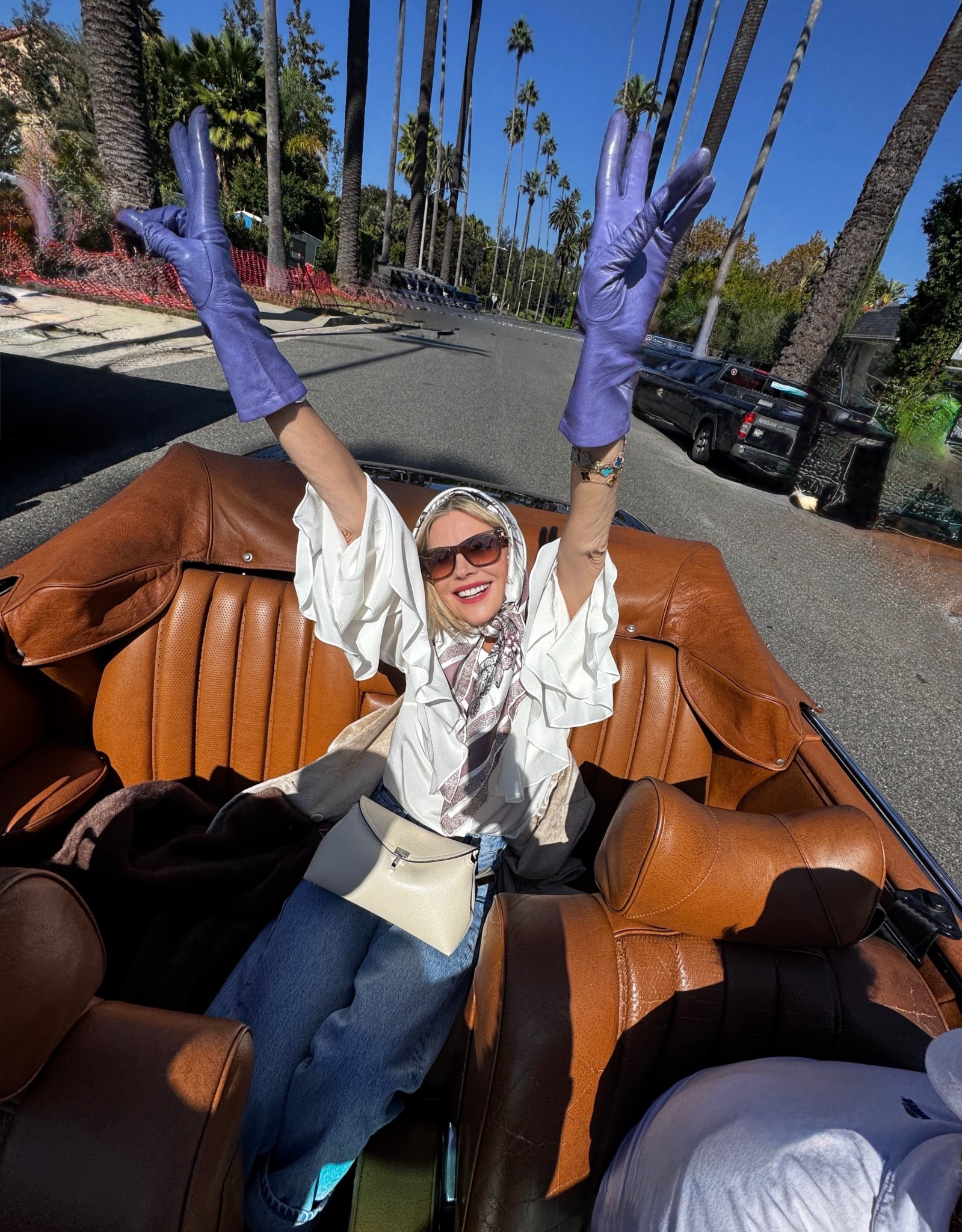 Because some days are more fun than others! Anyone need purple gloves🫶🏻

#LTKOver40 #LTKHoliday #LTKSeasonal