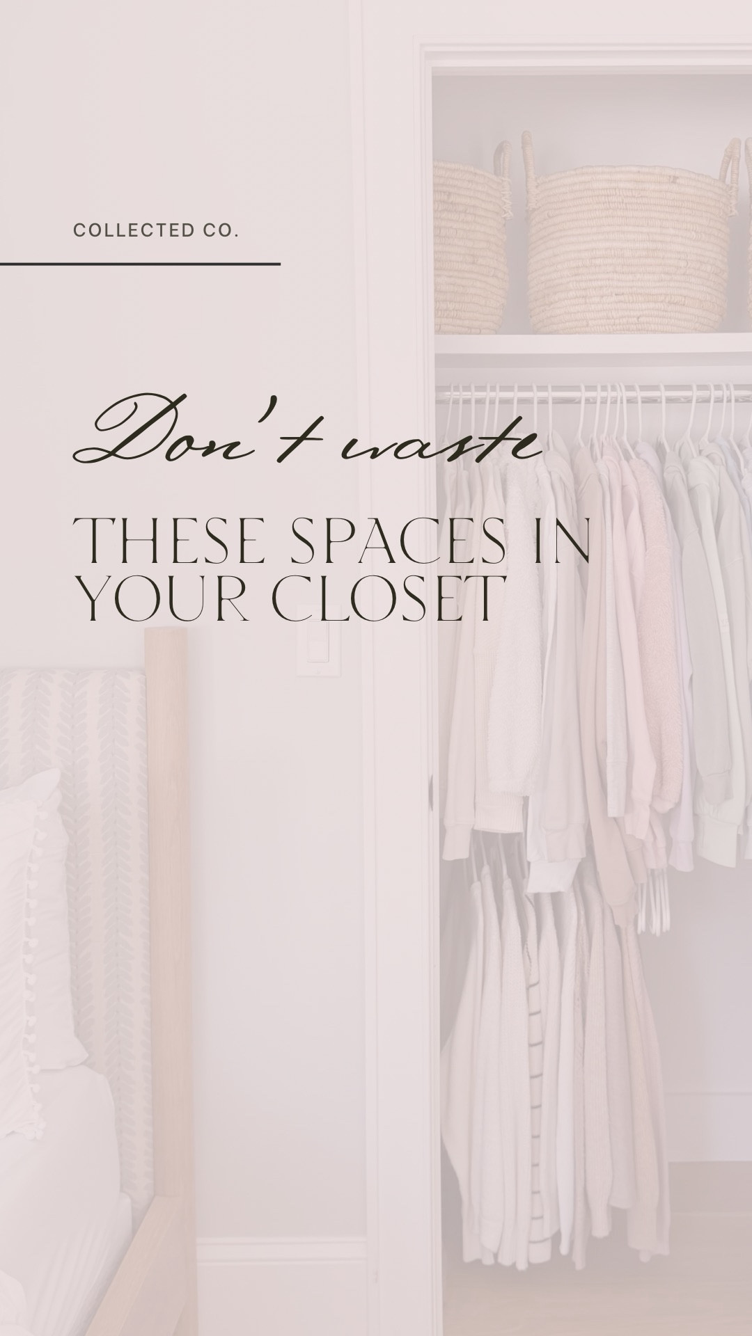 Most standard closets are set up with one rod… Which leaves so much unused space underneath. Instead of letting that area sit empty, add a simple, second hanging rod that hooks right onto the existing one. It instantly doubles your hanging space no tools needed. I like to use this for kids’ closet so everything is within reach and stays organized. ￼

#LTKHome #LTKKids #LTKmomlife