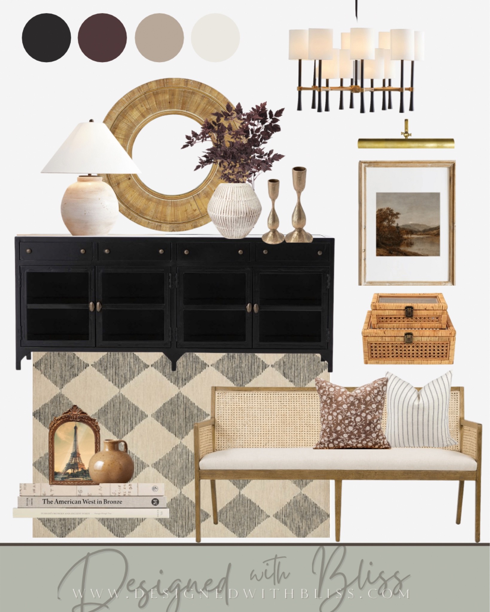 Entry Way Curated Design 👏🏼 #design #entry #home 

#LTKstyletip #LTKhome #LTKsalealert