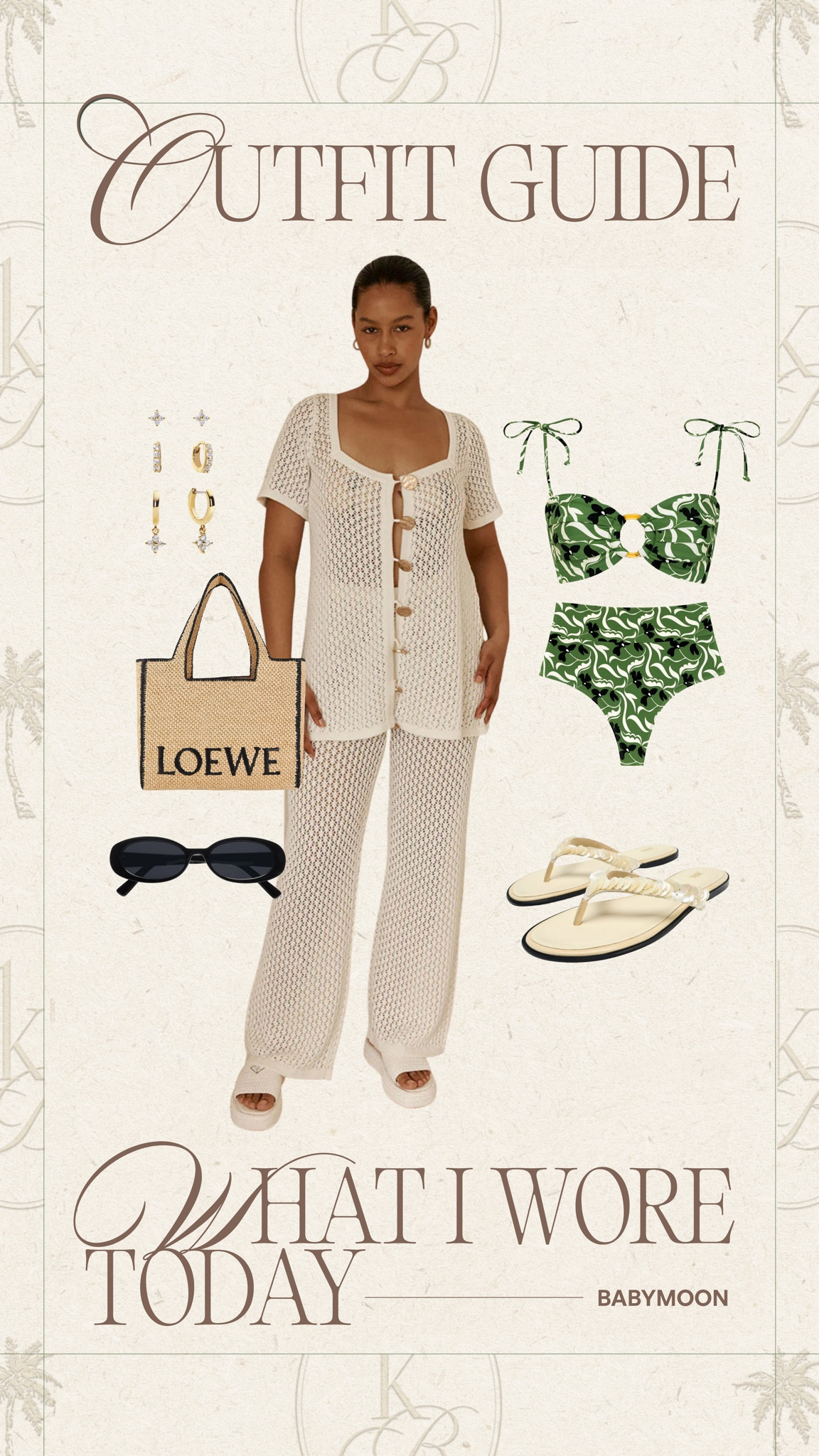 Babymoon swim and coverup🤍 

#LTKootd #LTKTravel #LTKBump