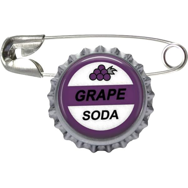 COLIBROX Set of 2- Replica ELLIE BADGE GRAPE SODA BOTTLECAP PIN! "UP" & Sticker Gift Bags Top Rated  | Amazon (US)
