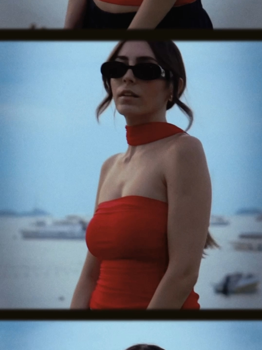 Holiday outfit, dropped off shoulder top, wide navy linen trousers, 90s look, gucci sunglasses, timeless gold watch 

#LTKsummer #LTKstyletip #LTKeurope