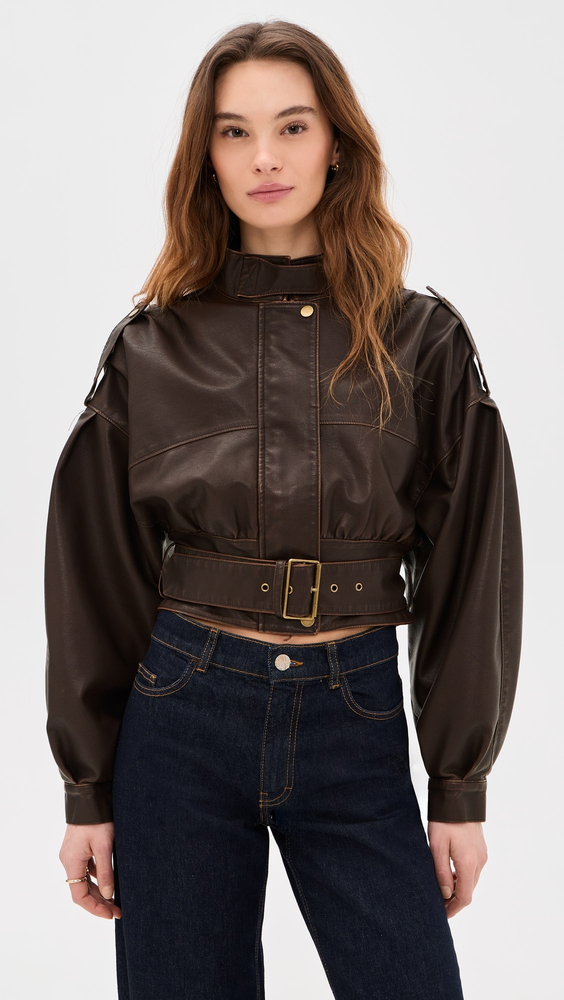 Lioness Gigi Faux Leather Bomber Jacket | Shopbop | Shopbop