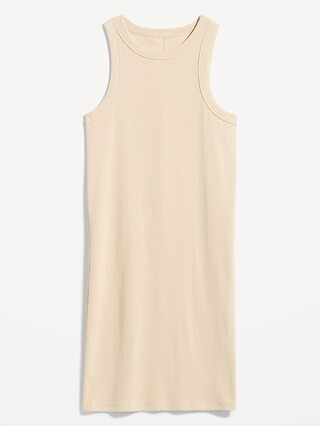 Fitted Sleeveless Rib-Knit Mini Dress for Women | Old Navy (US)