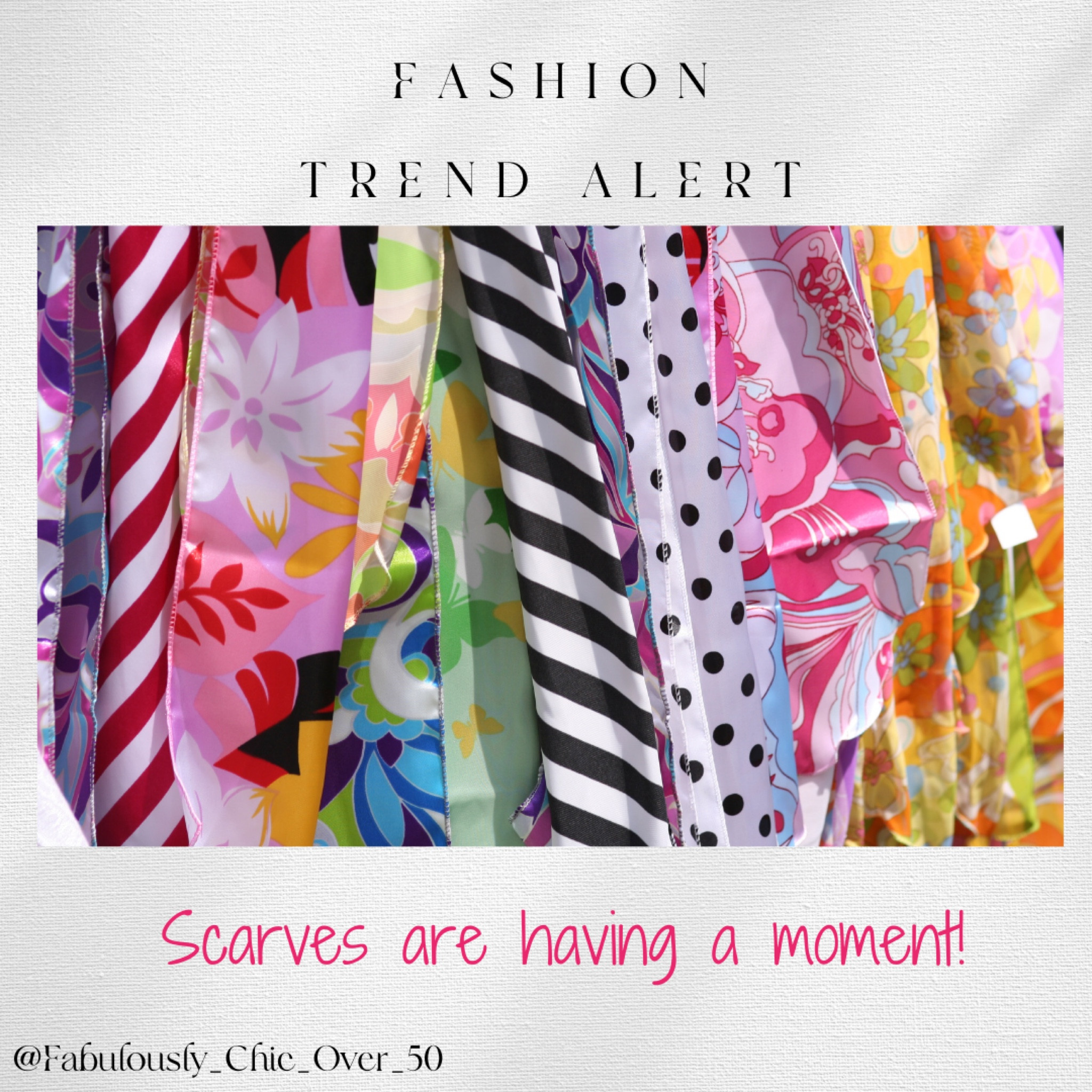 S C A R V E S are having a bit moment, this season.

Wrap them around your waist, handbag, or try one of the new chic variations around the neck.

#scarf #scarves #fashiontrends2023 

#LTKstyletip #LTKunder50 #LTKworkwear