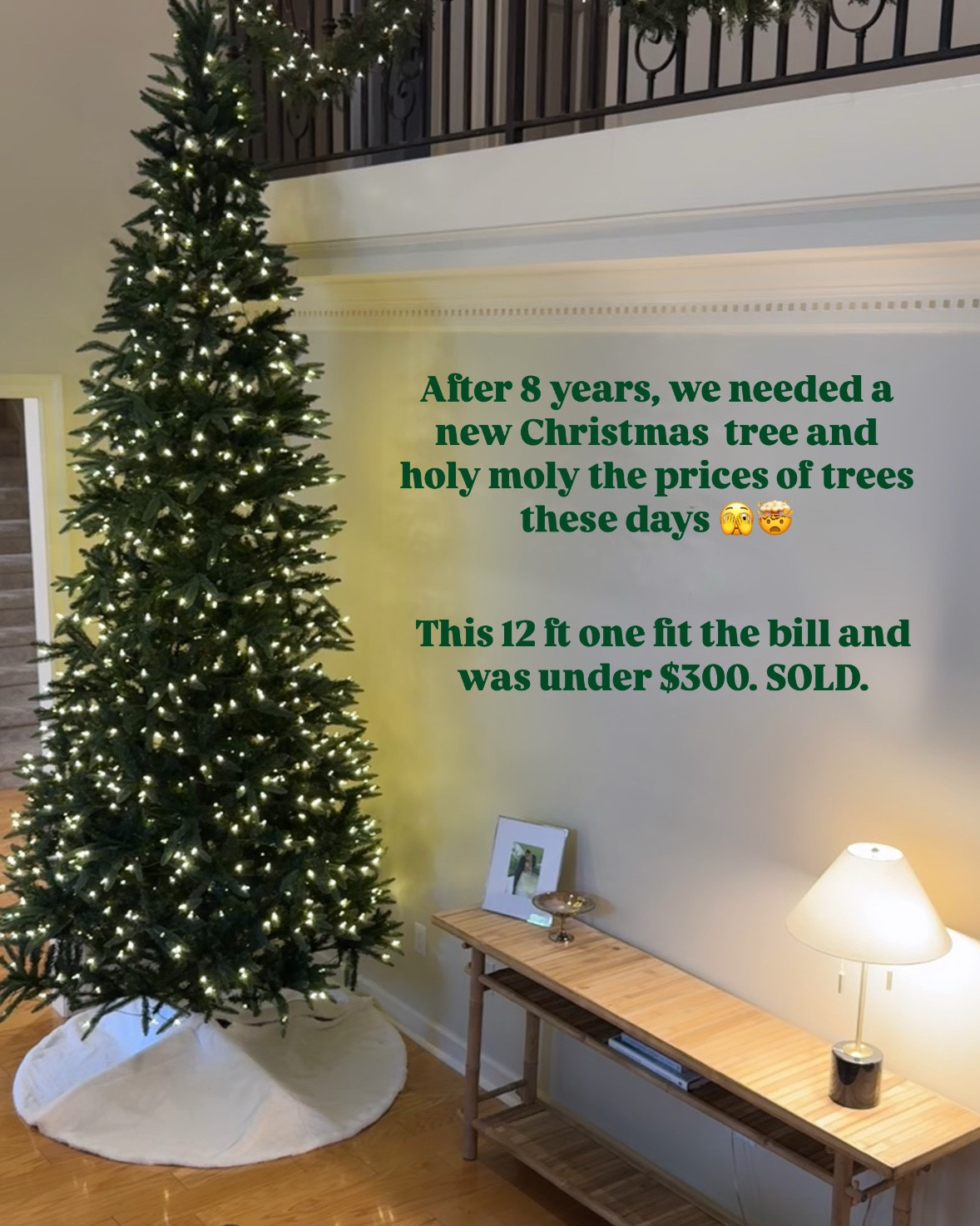 Inexpensive Christmas tree 
12 foot tree
Tall Christmas tree
Walmart Christmas tree
Affordable Christmas tree

#LTKHoliday #LTKHome #LTKSeasonal