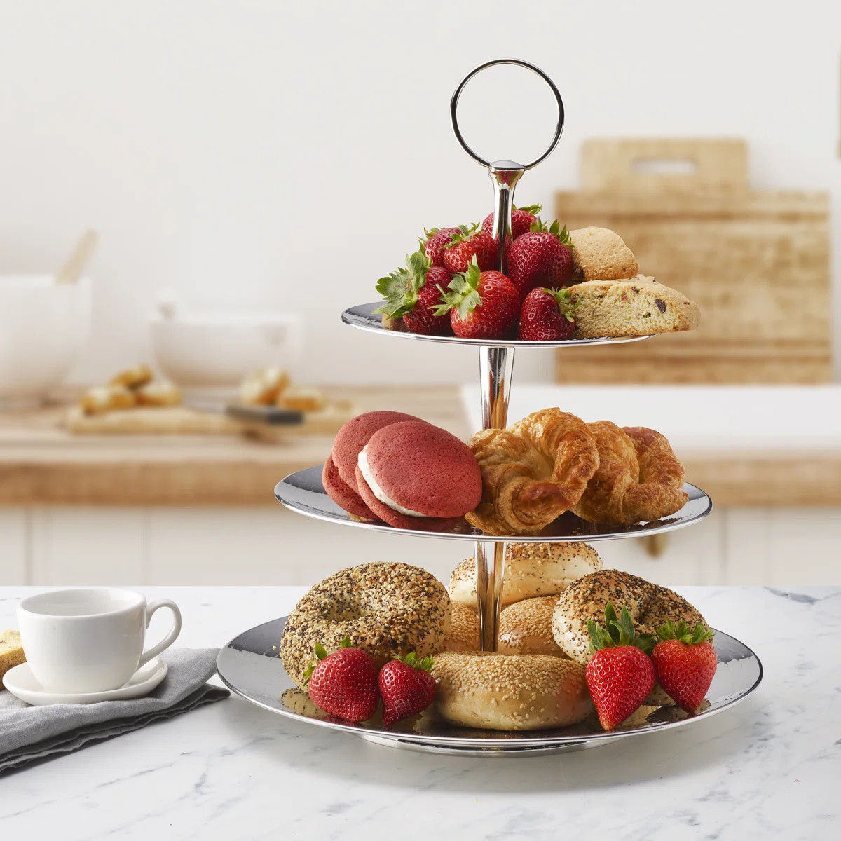 Mikasa Textured 3-Tier Server | Wayfair North America