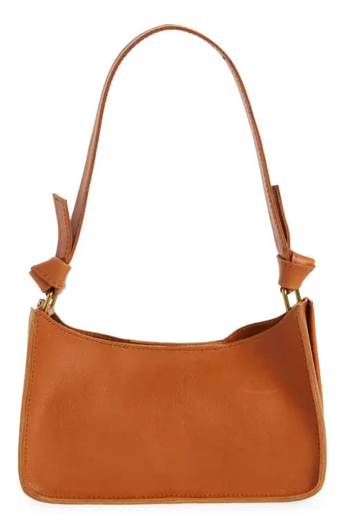 Madewell The Sydney Leather Hobo Bag in Burnished Caramel at Nordstrom | Nordstrom