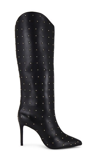 Maryana Studs Boot in Black | Revolve Clothing (Global)