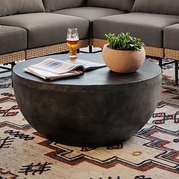 Sorrento Outdoor Round Coffee Table (36") | West Elm (US)
