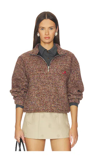 Stand Neck Pullover Top in Variedness | Revolve Clothing (Global)