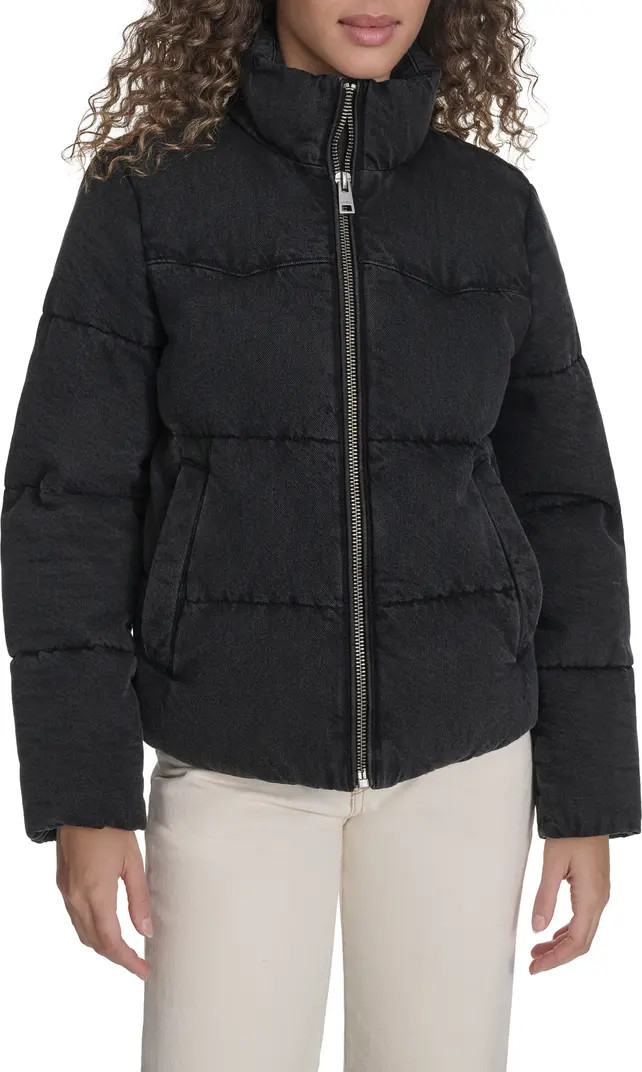 Levi's® Western Denim Puffer Jacket | Nordstrom | Nordstrom