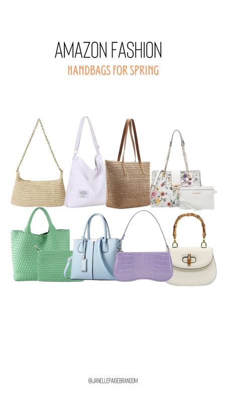 Cute spring into summer handbags from Amazon 

#LTKstyletip #LTKsalealert