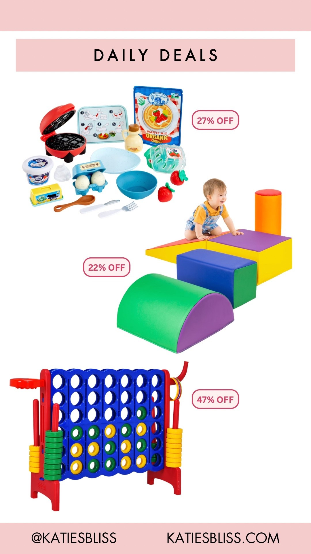 Daily deals ✨

Walmart. Toy. Kids. Connect four. Yard game. Deal. Sale. Markdown. 



#LTKKids #LTKSaleAlert