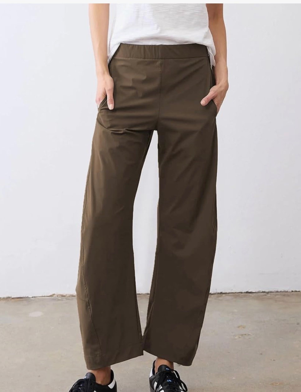 The Ruti dupe pants from Amazon I had on in my last video. I’m in a small. I have three pairs of these. I love them.! 

#LTKdayinmylife #LTKOver40 #LTKootd