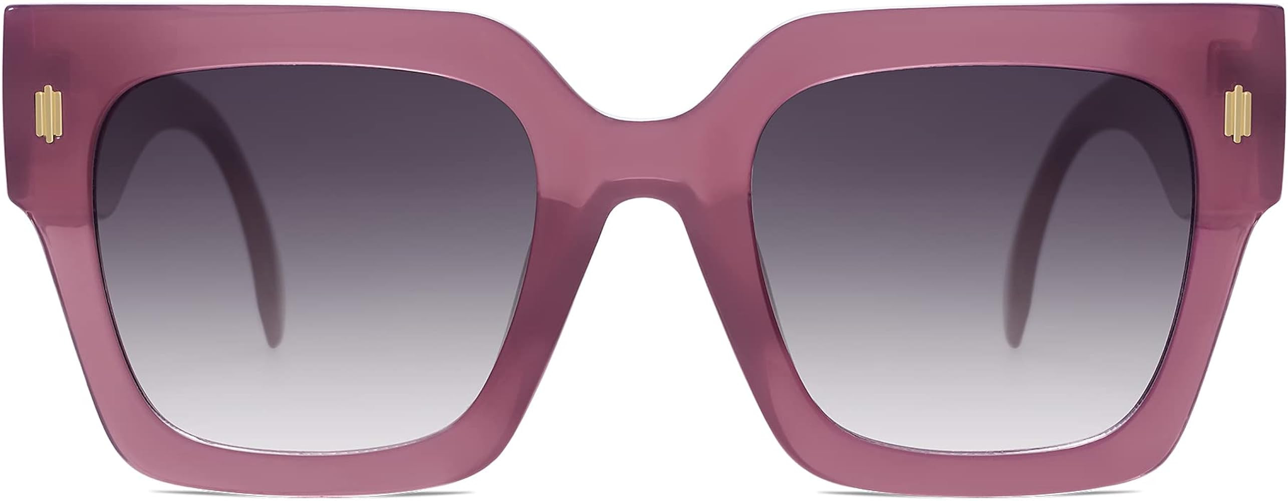 SOJOS Vintage Oversized Square Sunglasses for Women,Retro Womens Luxury Big Sun Glasses UV400 Pro... | Amazon (US)