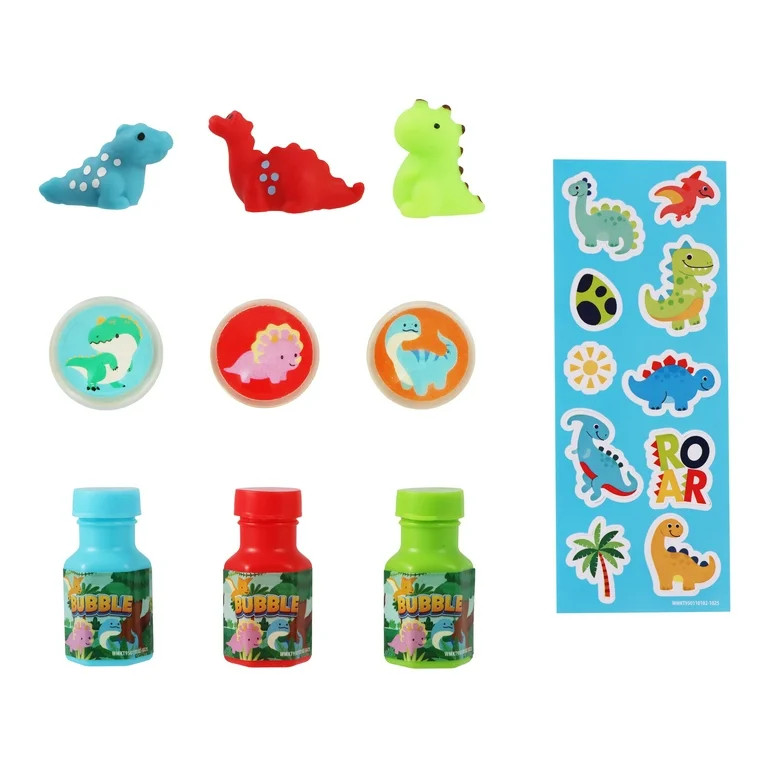 Multicolor Prefilled Dinosaur Surprise Eggs, 2.5", 12 Count, Easter by Way To Celebrate | Walmart (US)