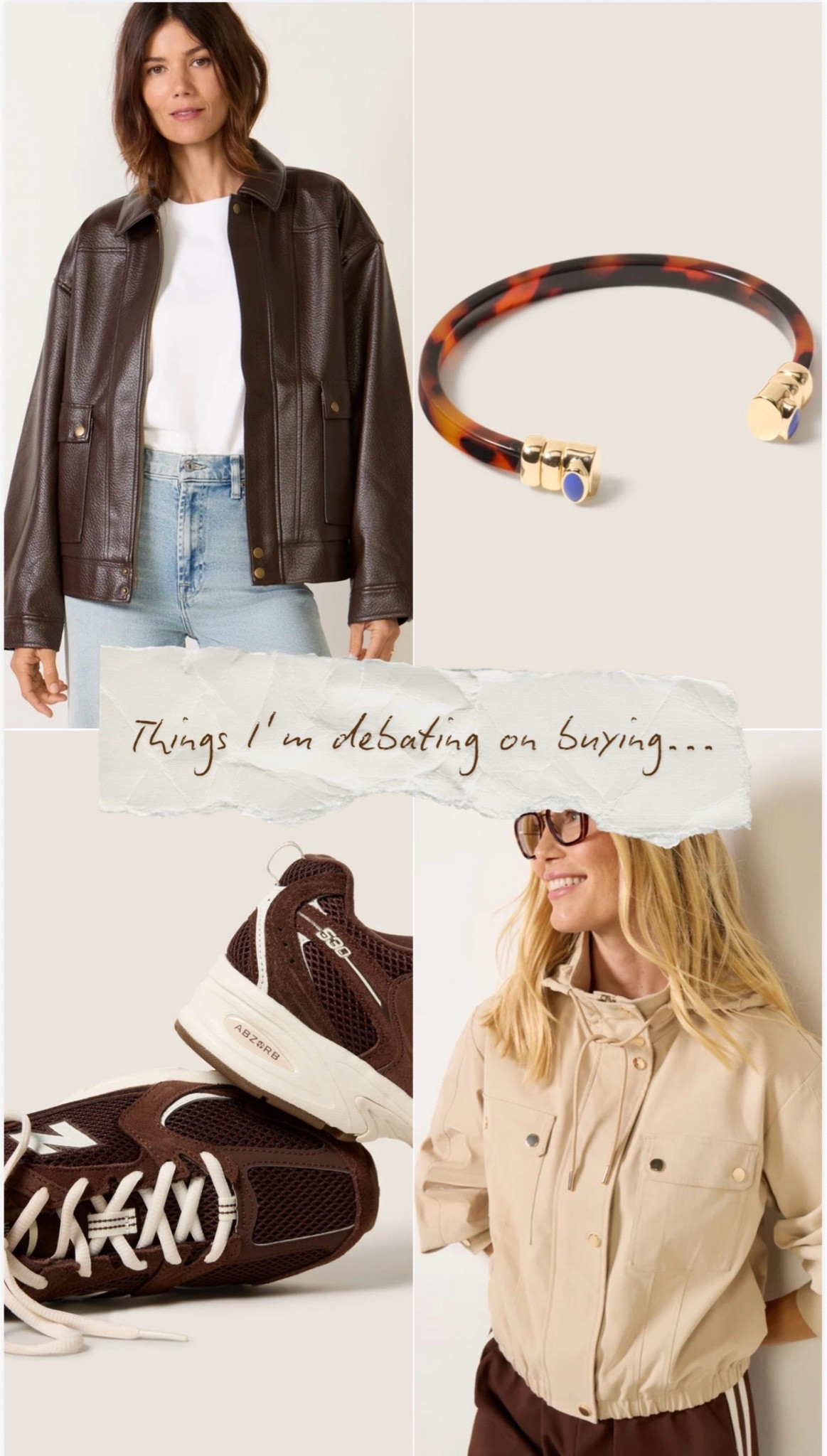 Four things currently sitting in my cart… and I need you to help me decide. 👀🛍️ This is seriously one of my FAVORITE places to shop, and these four are tempting me big time. Should I pull the trigger on any of them?! Tell me which one gets your vote! 🤎

#LTKFinds #CurrentlyCraving #AddToCart #FashionFinds #ShoppingFavorites

#LTKgrwm #LTKSeasonal #LTKootd