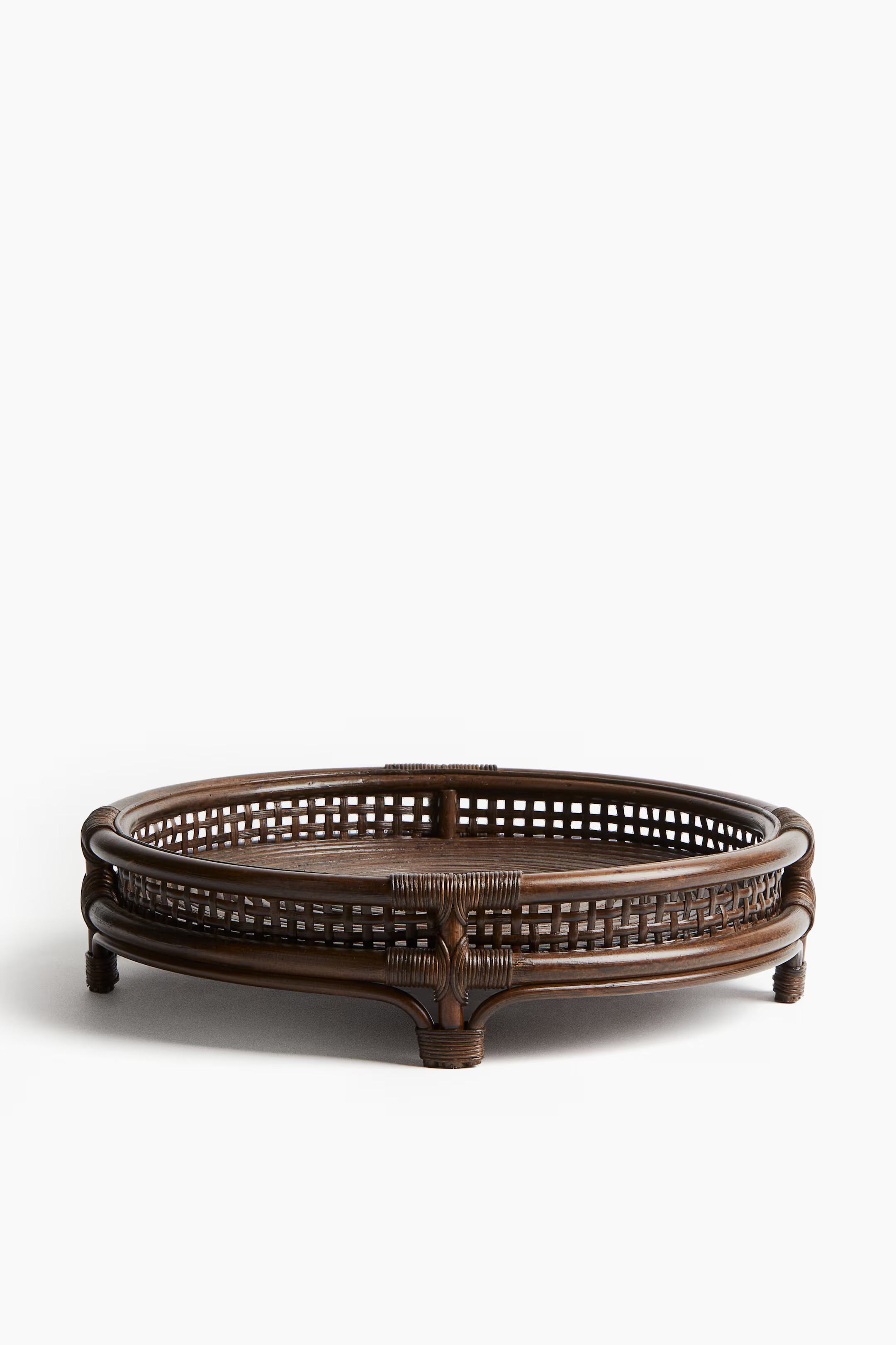 Round Rattan Tray | H&M (US + CA)