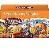 Celestial Seasonings Black Tea, Sweet Harvest Pumpkin, 20 Count (Pack of 6) | Amazon (US)
