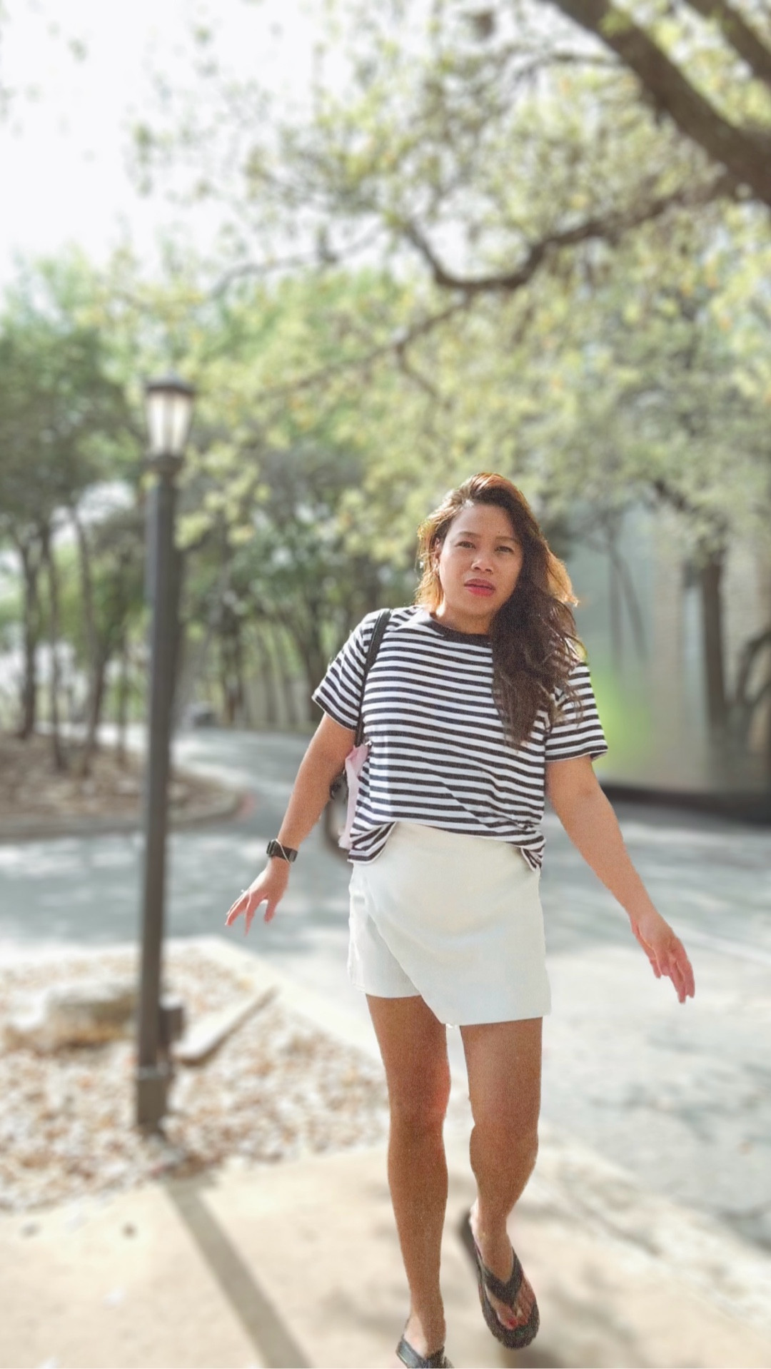 quick lunch outfit 🤍  

keeping it simple, comfy, and a little cute hehe ✨  

This striped top from walmart is such a good find—feels so nice and looks more expensive than it is 😭  

Do you like this kind of outfit? Let me know on the comment section! 😘

#LTKmomlife #LTKootd