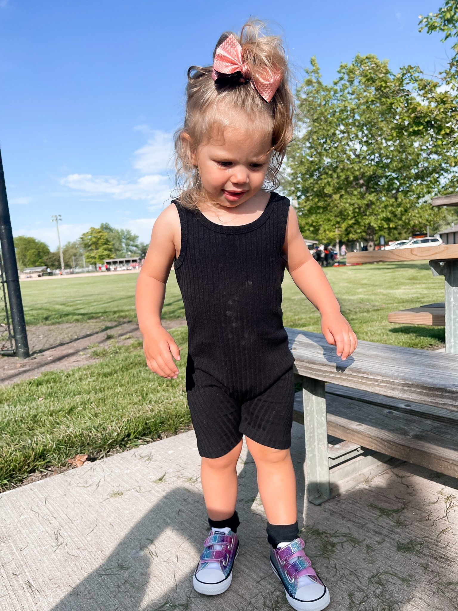 I canNOT handle this little toddler body in this bike short romper 😩🫶🏼 | Toddler girls Summer Fashion | Toddler girls Spring to Summer Style 

#toddlerfashion #littlegirlstyle #converse #bikeshorts #amazonfinds 

#LTKkids #LTKshoecrush #LTKunder50
