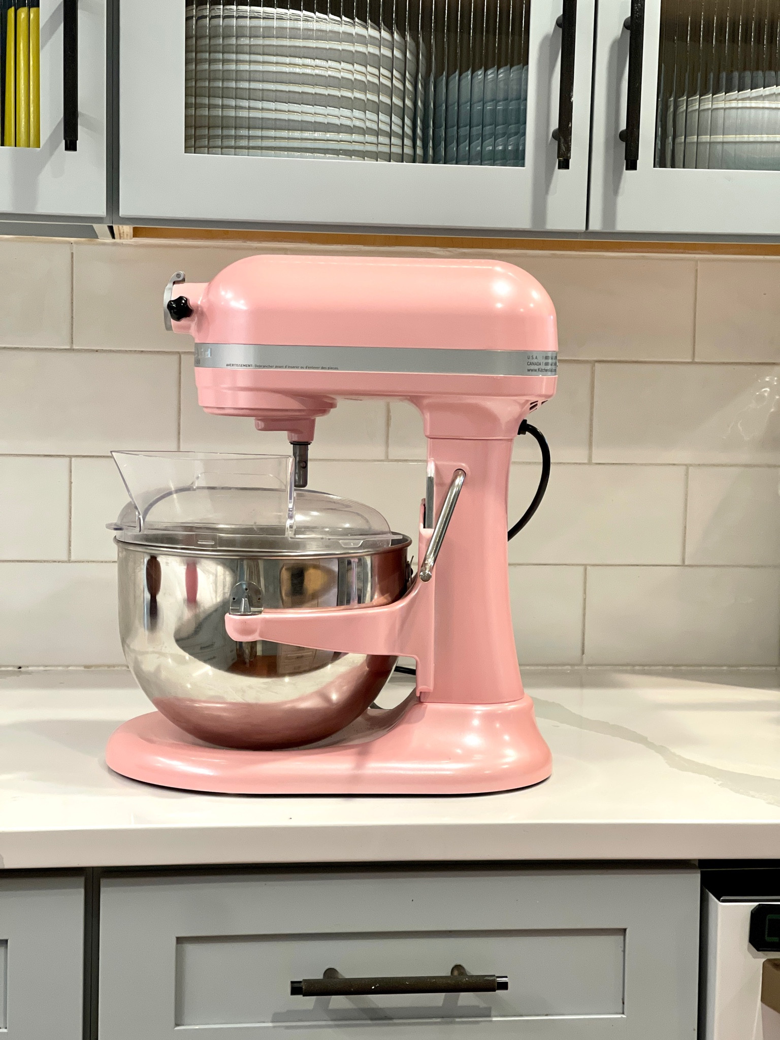 Feathered Pink Stand Mixer