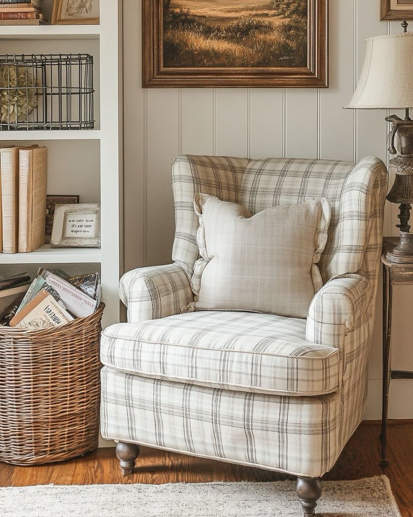 Add warmth and timeless charm to your space with this farmhouse chair décor 🤍 A blend of neutral tones, cozy textures, and classic design creates the perfect inviting home aesthetic.
These farmhouse seating ideas are ideal for living room styling, bedroom corners, or cozy reading nooks, bringing both comfort and style to your everyday spaces ✨
A simple piece that makes your home feel more welcoming and beautifully curated 🌿
Shop this chair and all the pieces linked here to recreate this cozy farmhouse look!

Shop now and create your own cozy, farmhouse-inspired corner . 

#FarmhouseDecor #CozyHome #NeutralDecor #LTKHome

#LTKMothersDay #LTKU #LTKHome