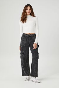 Corduroy Straight-Leg Cargo Pants | Forever 21 | Forever 21 (US)