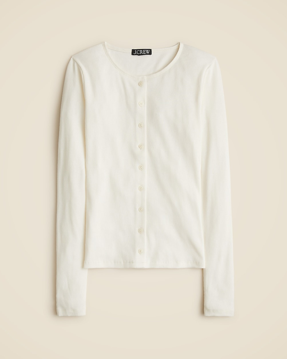 Fine rib cardigan | J. Crew US