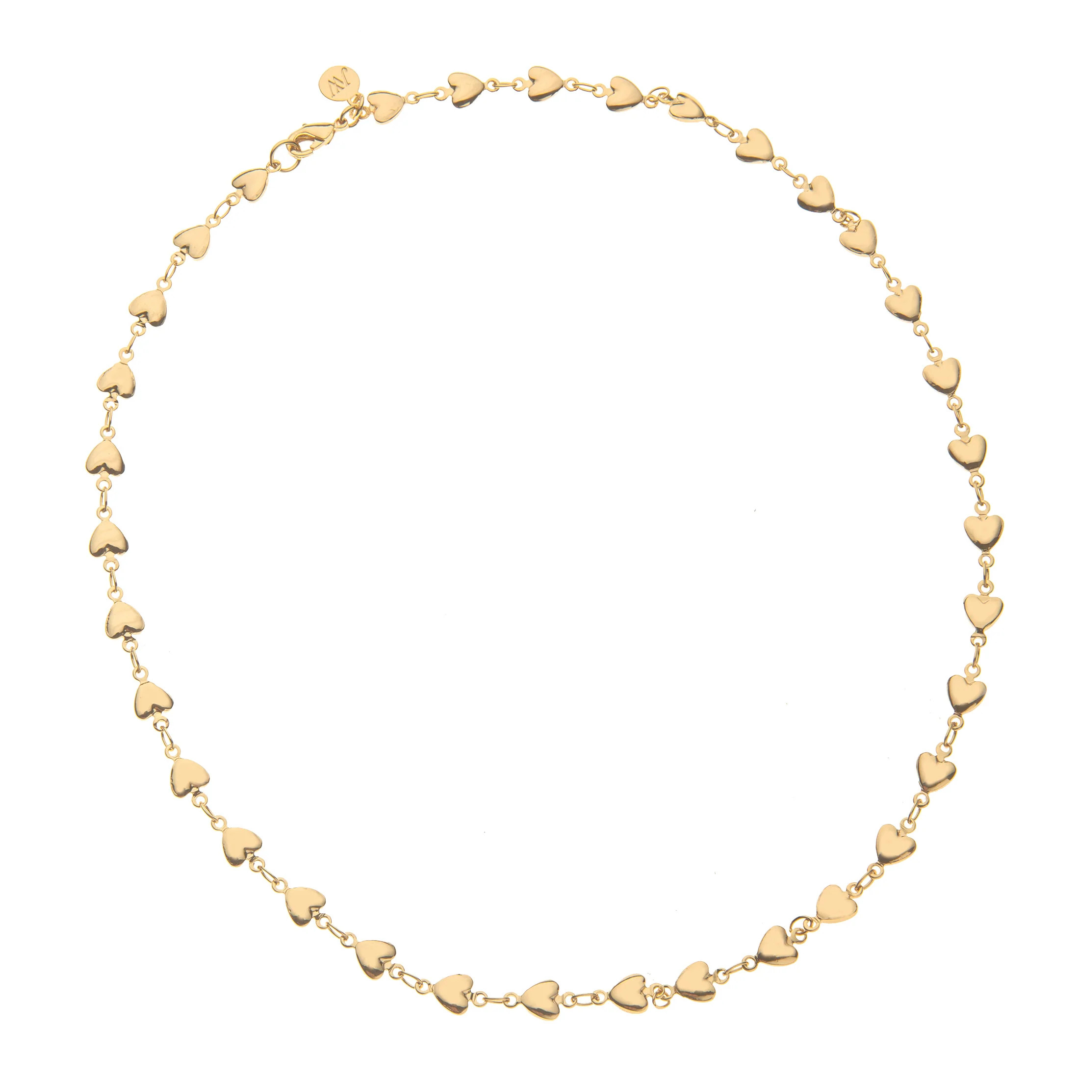 LOVE Heart Chain Necklace | Jane Win