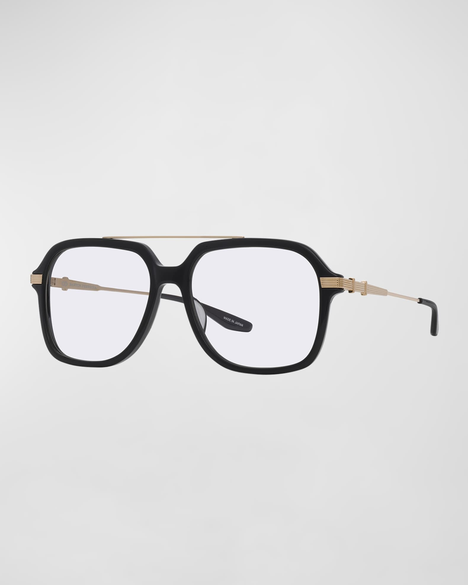 Barton Perreira D.Ellis Zyl & Titanium Square Glasses | Neiman Marcus