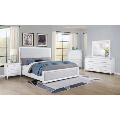 Willowick 5-Piece Bedroom Set White | Wayfair North America