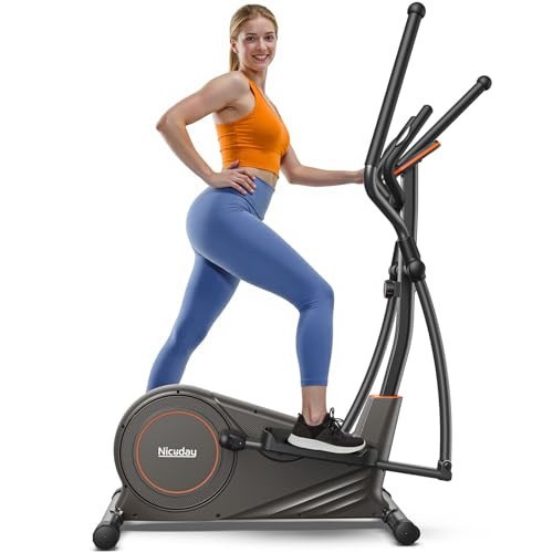 Niceday Elliptical Machine, Elliptical Trainer for Home with Hyper-Quiet Magnetic Driving System, 16 Resistance Levels, 15.5IN Stride, 400LBS Weight Capacity | Amazon (US)