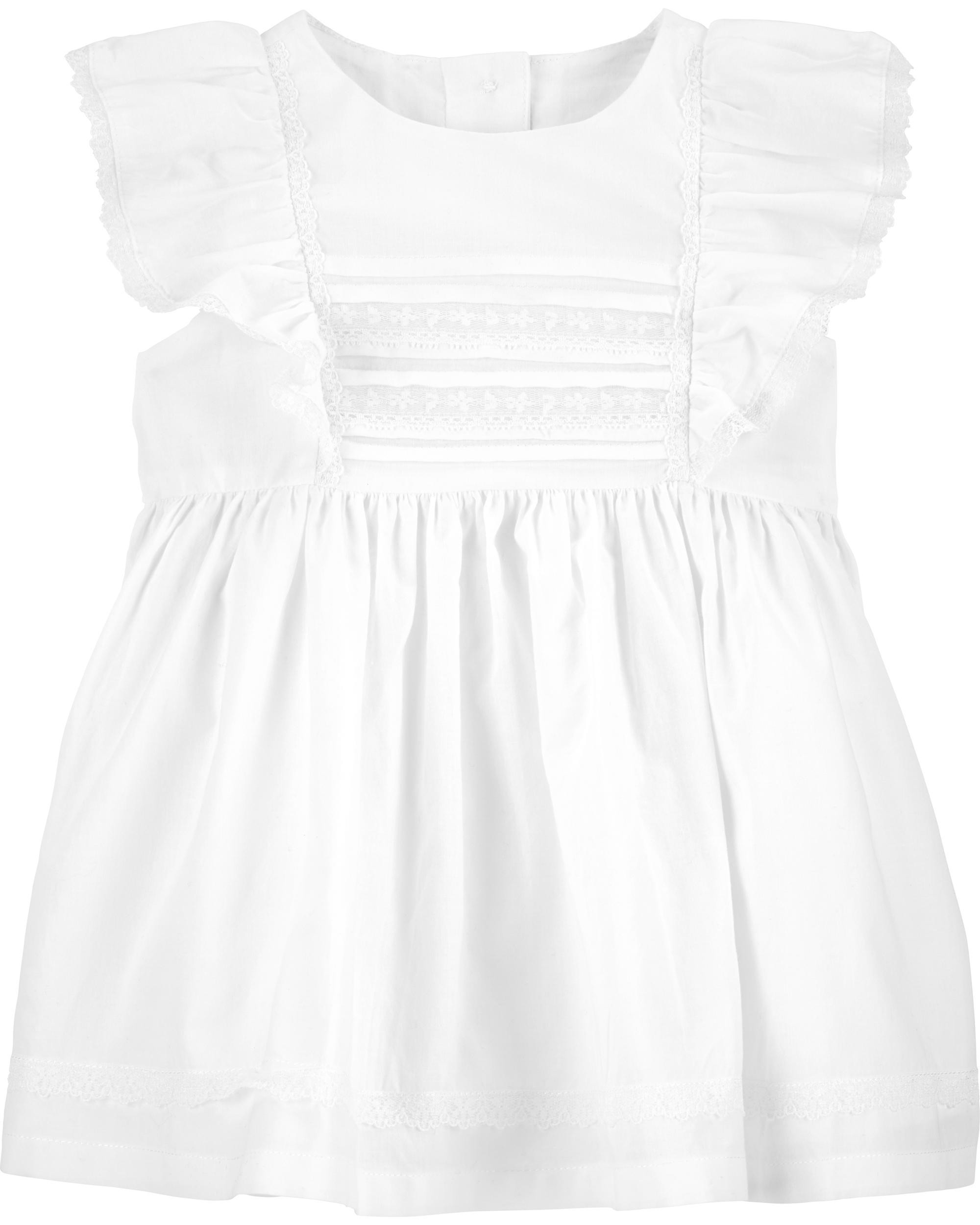 Pintuck Lace Dress | Carter's