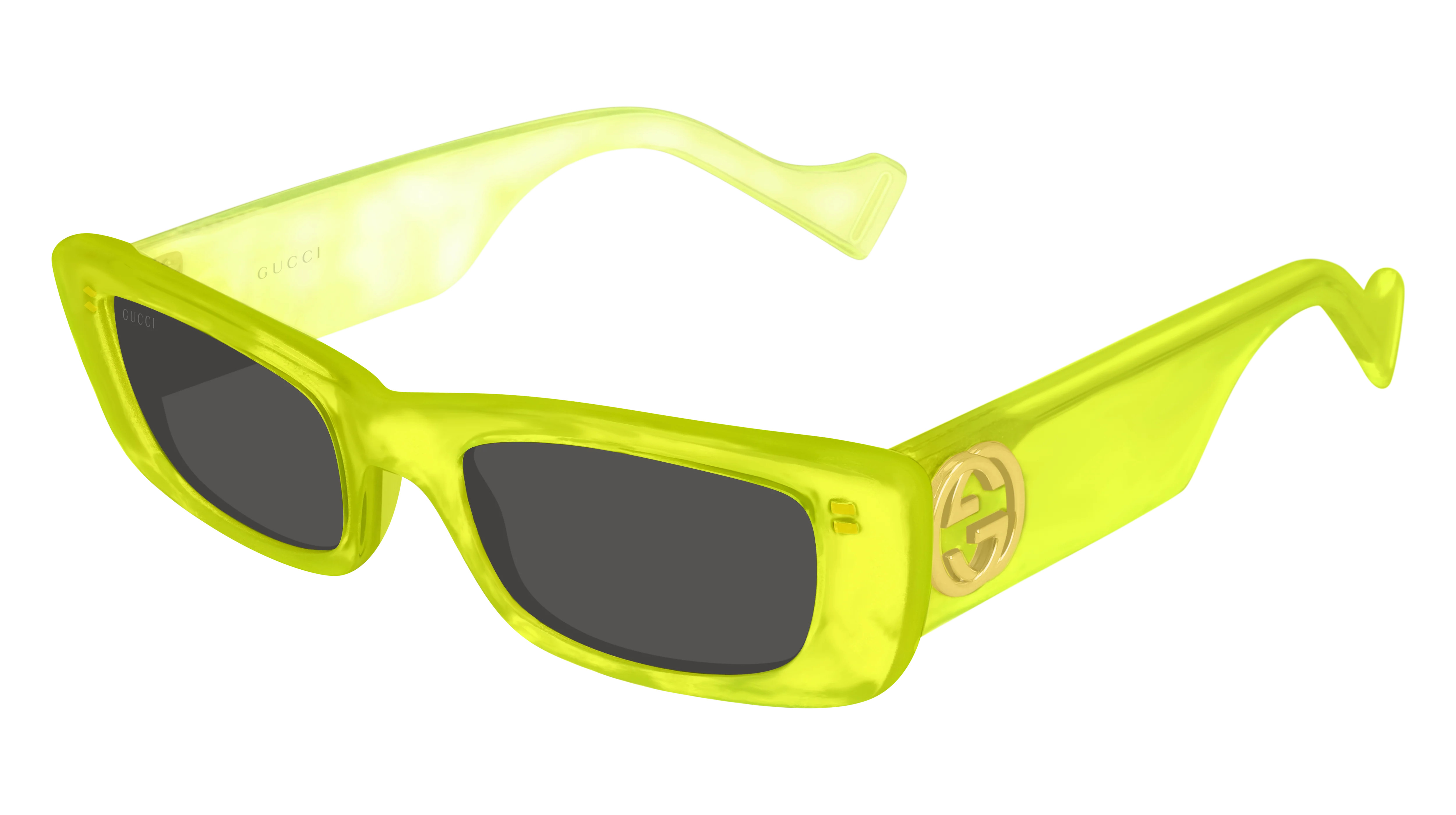 Gucci GG0516S W RECTANGULAR / SQUARE Sunglasses | SOLSTICE