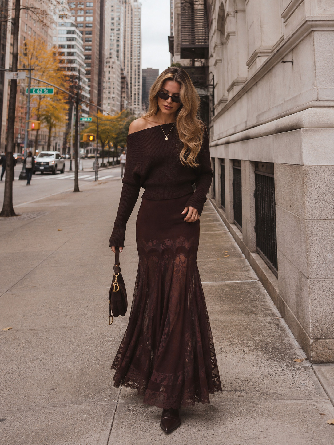 Obsessed with this Zimmermann skirt for fall 🤎 The lace details make it feel so feminine, while the cozy sweater and boots keep the look casual and easy. Perfect for a coffee run, a day in NYC, or just walking around the city in the prettiest fall weather 🍂

#Zimmermann #FallFashion #FallOutfits #NYCStyle #NYCFashion #USAStyle #AmericanStyle #FallStyle #AutumnOutfit #LaceSkirt #SkirtOutfit #CasualChic #StreetStyle #QuietLuxury #FashionInspo #OOTD 

 #LTKootd #LTKSeasonal #LTKU