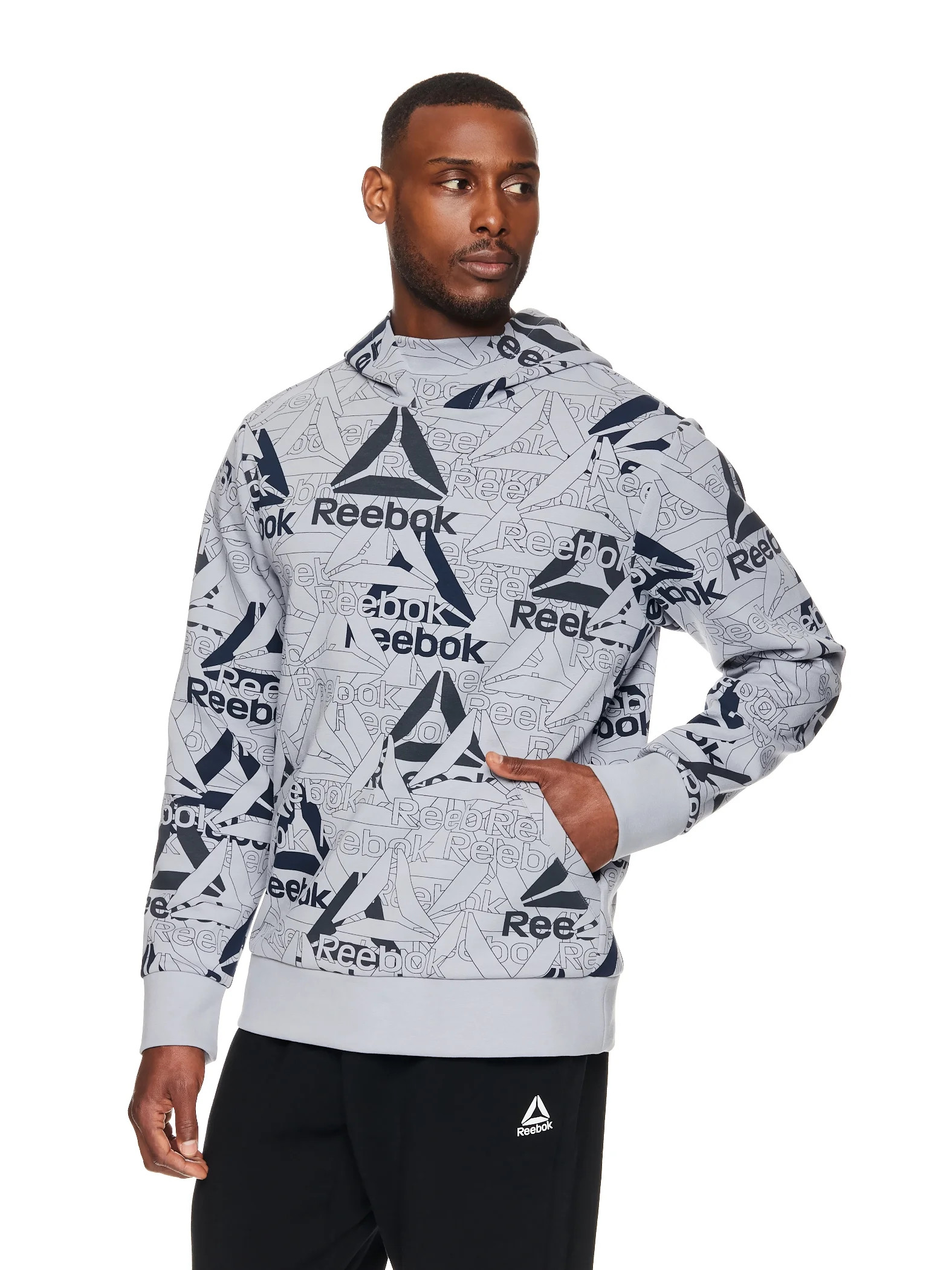 Reebok Men's and Big Men's Unwind Hoodie, up to Size 3XL | Walmart (US)