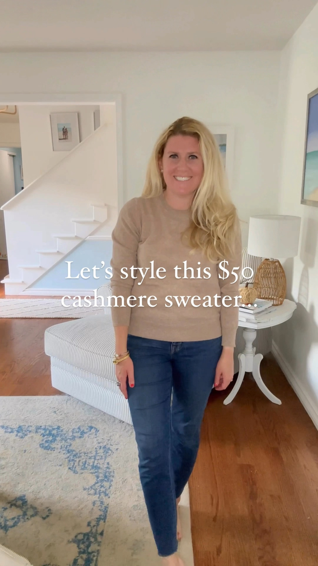 If you want luxury on a budget, this $50 cashmere sweater is a best seller!! Comes in tons of colors too. I’m wearing the oatmeal in a small! 
Sweater, cardigan, crewneck sweater, cashmere, fall sweater, fall style, apple picking outfit, fall outfit, cognac, crossbody, purse, denim, jeans, leopard flats, fall shoes 

#LTKStyleTip #LTKSeasonal #LTKFindsUnder100