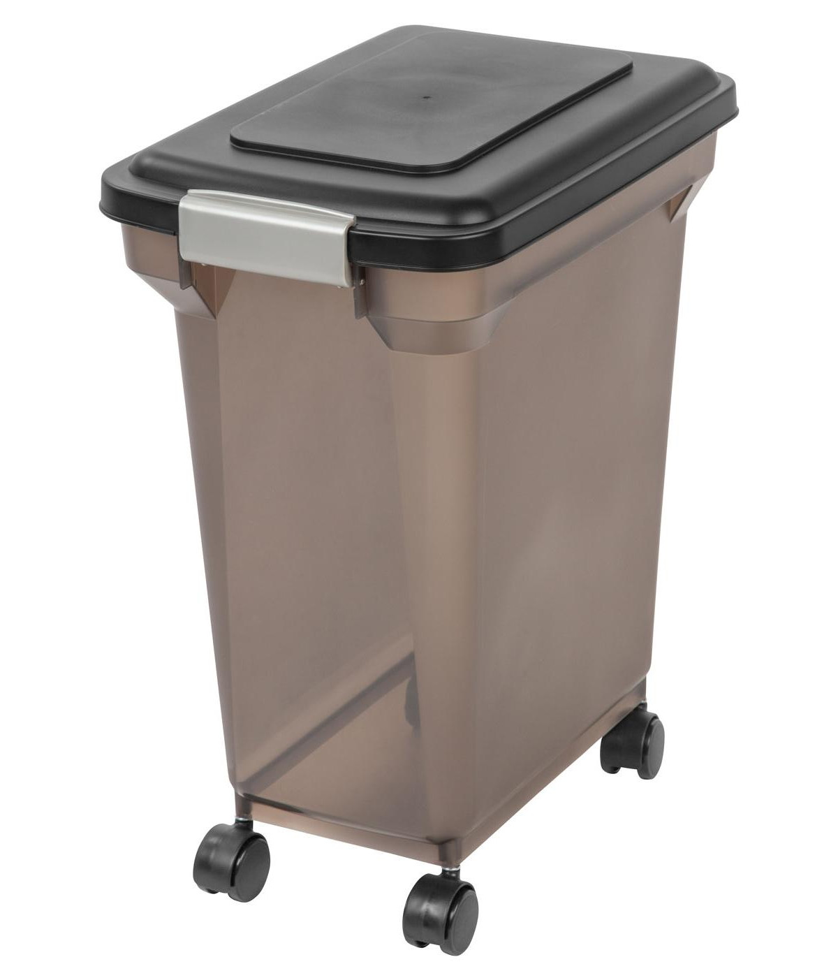 Iris Usa Iris Premium Airtight Pet Food Storage Container, 22-Pounds, Smoke - Black | Macy's