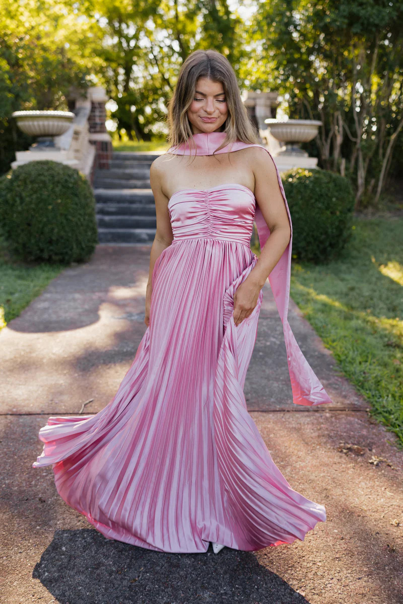 Callahan Maxi Dress - Rose | Ave and Liv Boutique