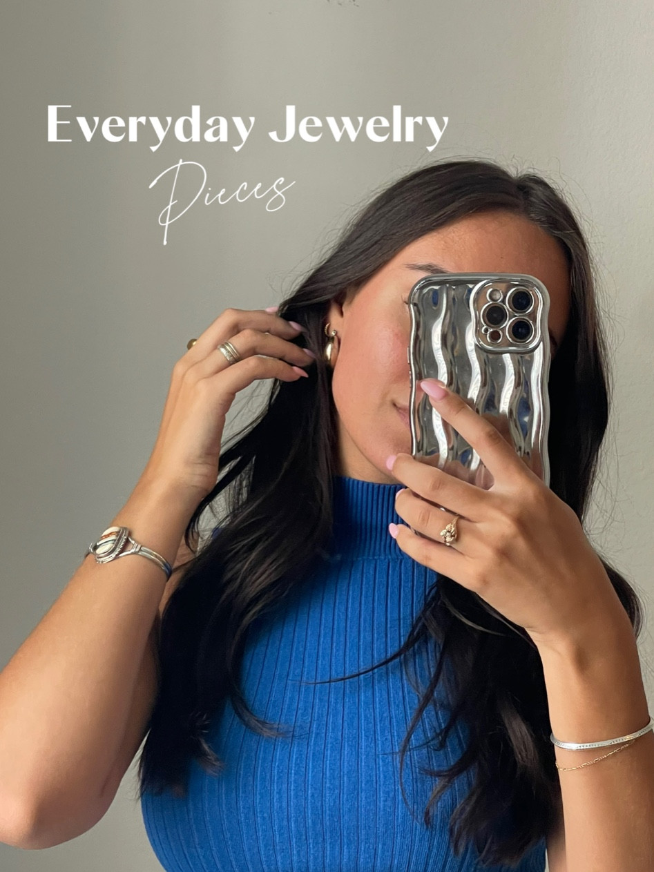 Jewelry I Wear Everyday….
I couldn’t find the exact links for some of the rings so I linked similar styles! 

#LTKunder100 #LTKFind #LTKstyletip