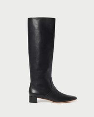 Indy Black Leather Tall Boot | Loeffler Randall
