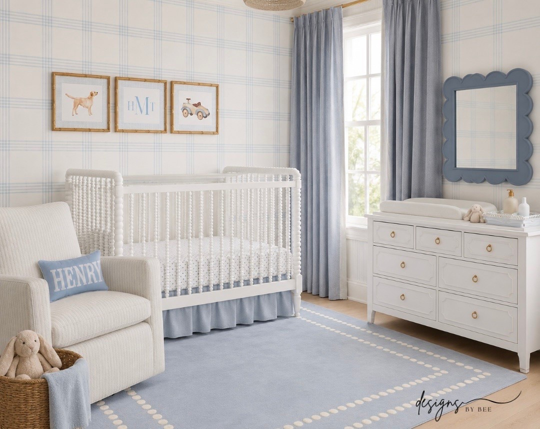 Love this nursery 💙

Baby boy | Nursery | blue and white | baby girl | baby boy | nursery decor | nursery ideas | preppy | coastal | blue nursery | Amazon finds | kids room | nursery wallpaper 

#LTKhome #LTKkids #LTKbaby

Comment SHOP below to receive a DM with the link to this post on my LTK ⬇ https://liketk.it/6da0Z