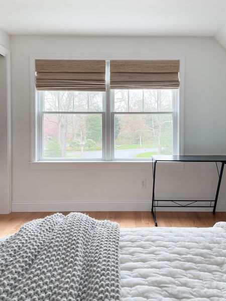 Amazon woven shades, window treatments, bedding, TWOPAGES Roman shades 

#LTKhome #LTKstyletip