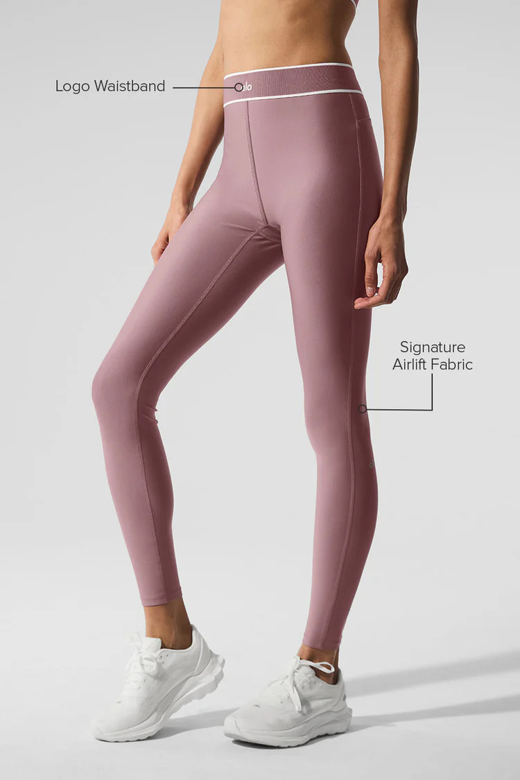 Airlift High-Waist Alignment Legging | Alo Yoga (US)