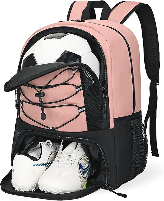 Goloni Soccer Bag, Basketball Bag with Ball Compartment & Shoe Compartment,Large Soccer Backpack ... | Amazon (US)