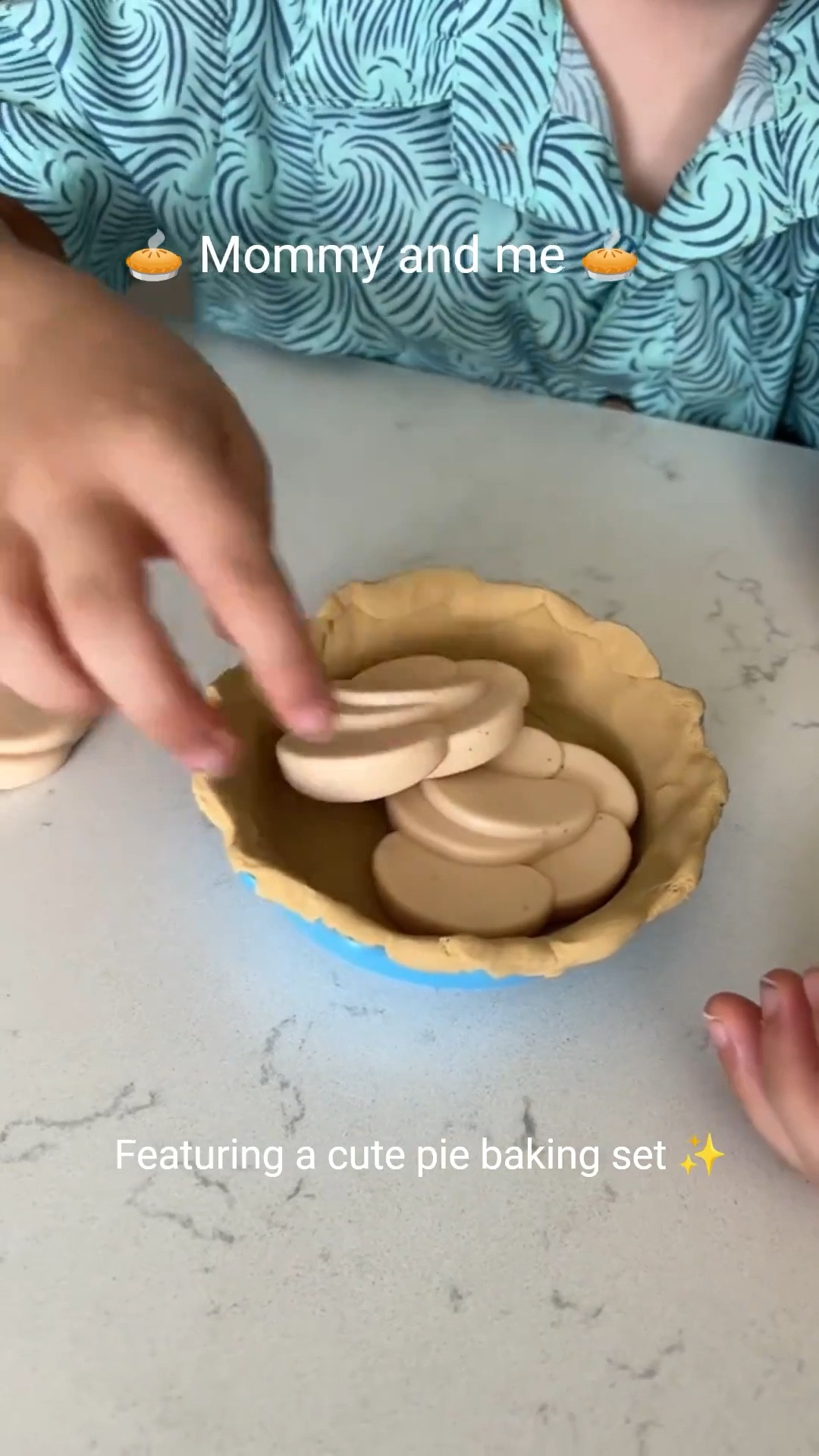 Such a cute and realistic little pie baking set! We had fun baking together but not really together 😜! The set comes with other baking options and tools too!

#LTKKids #LTKFindsUnder50 #LTKFamily