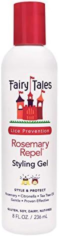Fairy Tales Rosemary Repel Daily Kid Styling Gel- Kids Hair Gel for Lice Prevention, 8 Fl Oz (Pac... | Amazon (US)